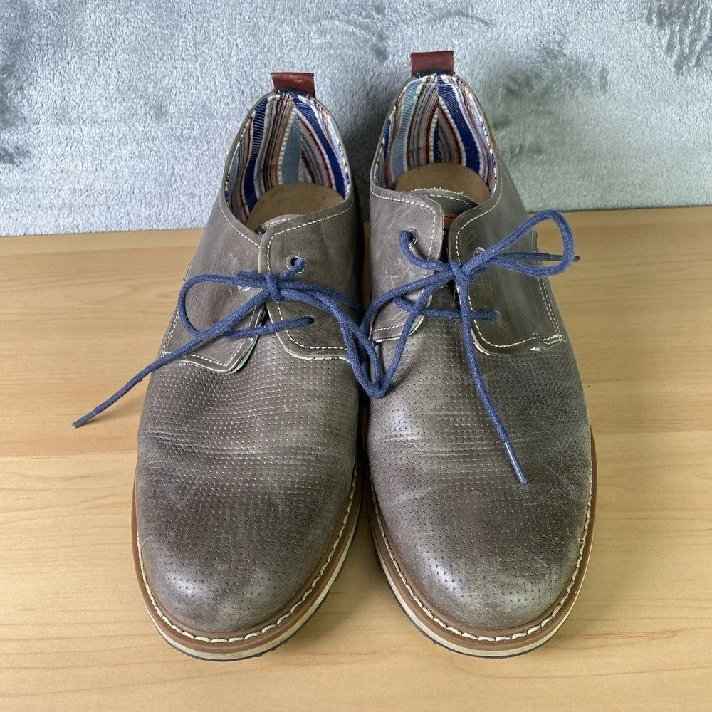 Pikolinos Berna M8J Mens Size US 8.5-9 EUR 42 Grey Lace Up‎ Oxford Preppy